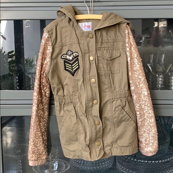 Annie for Target sequin army jacket - Picture 1 of 5